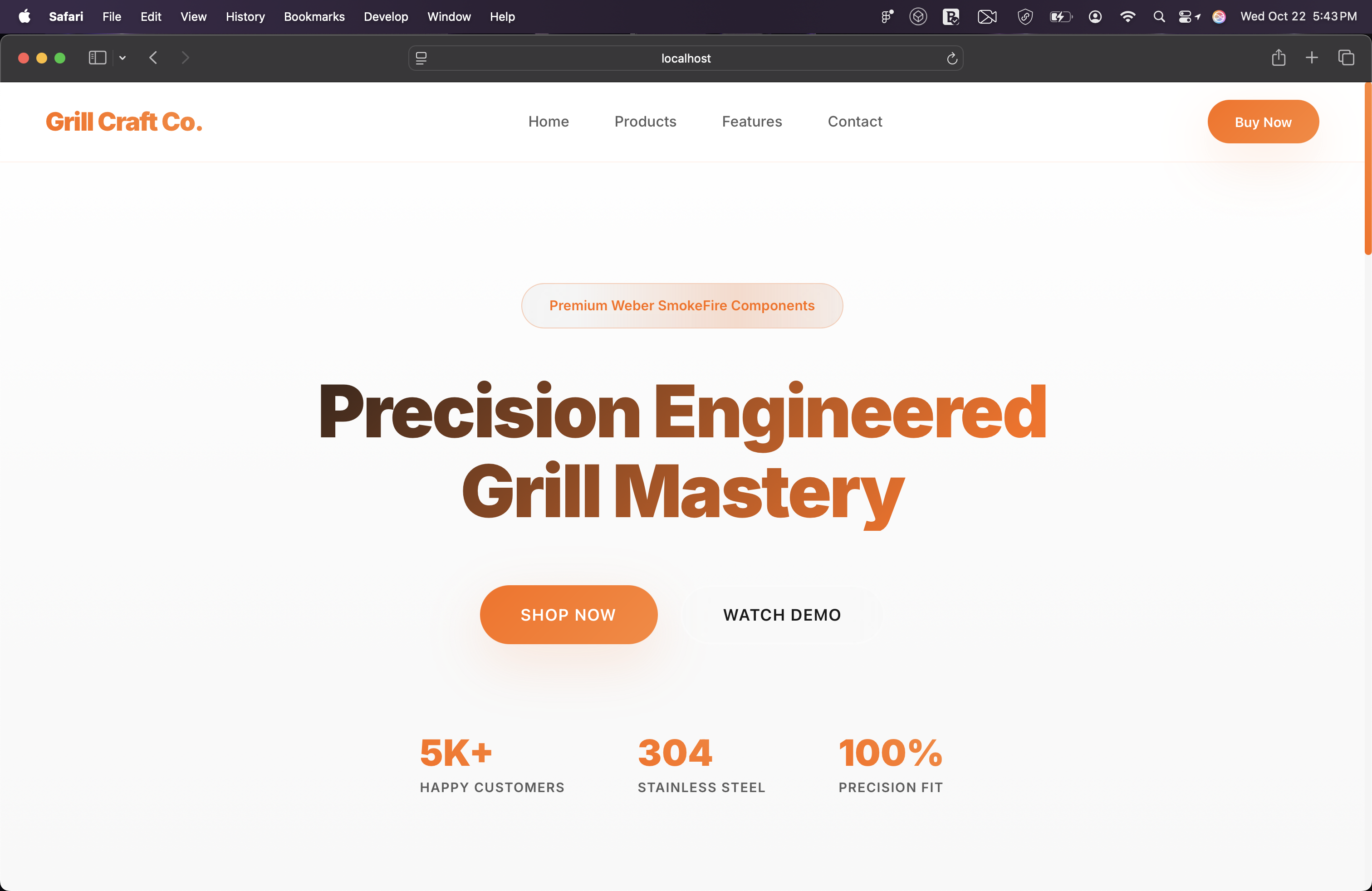 Grill Craft Co. Screenshot