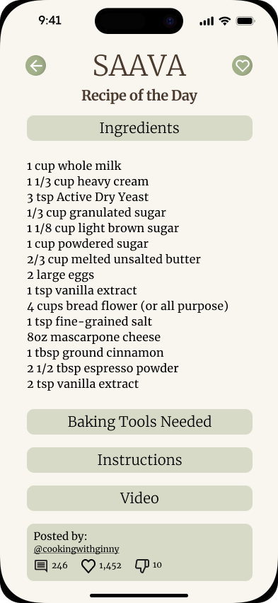 Recipe of the Day